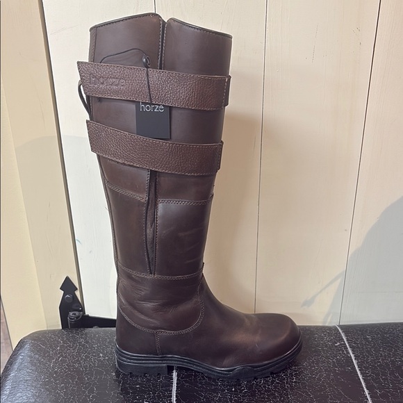 Horze Brown Riding Boots - Picture 1 of 1